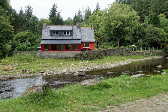 La maison rouge à Kerguignou