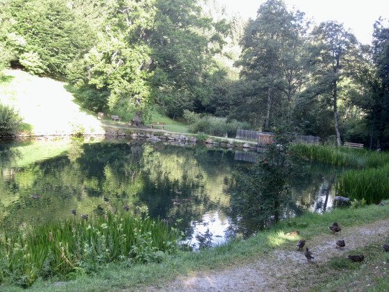 La mare du château