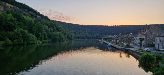 La Meuse et le soleil