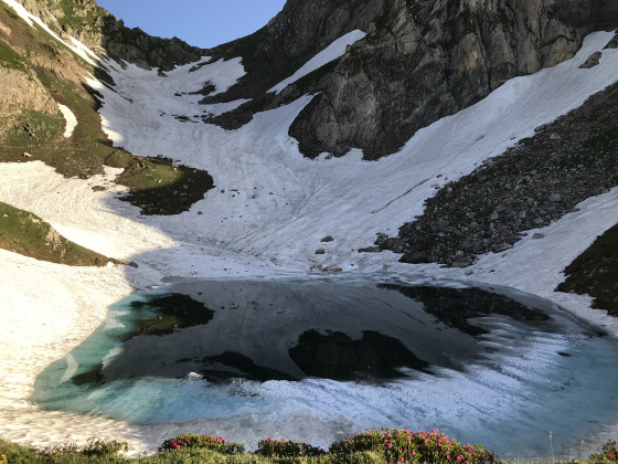 La montée à la porteille de Laurenti