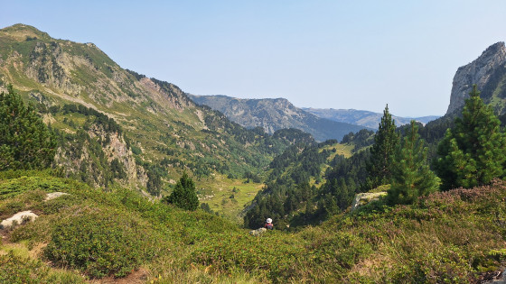 La montée de la Coume de Balbonne