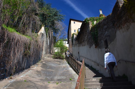 la Montée des Chazeaux.
