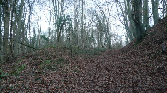 La montée vers Largny-sur-Automne