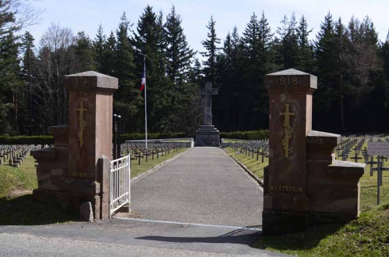 la Nécropole nationale Le Wettstein
