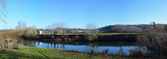 La Nive &agrave; son niveau normal