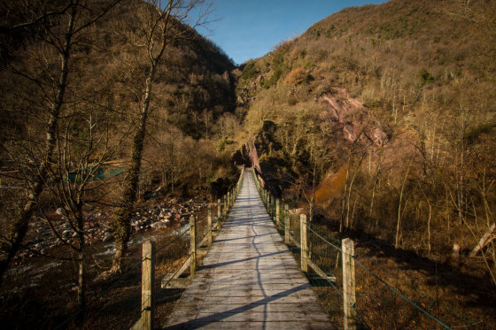 La passerelle d'Abéliéra