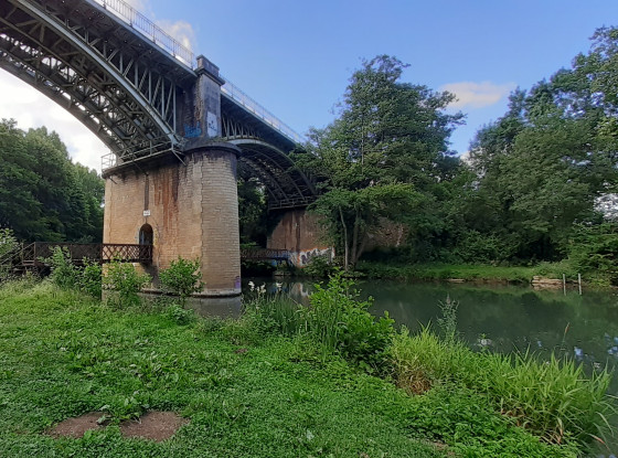 La passerelle de Chalusson