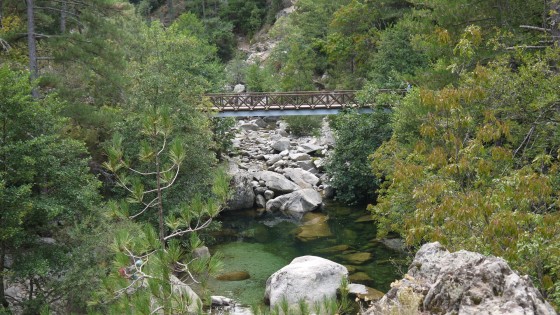 La passerelle de Rossolinu