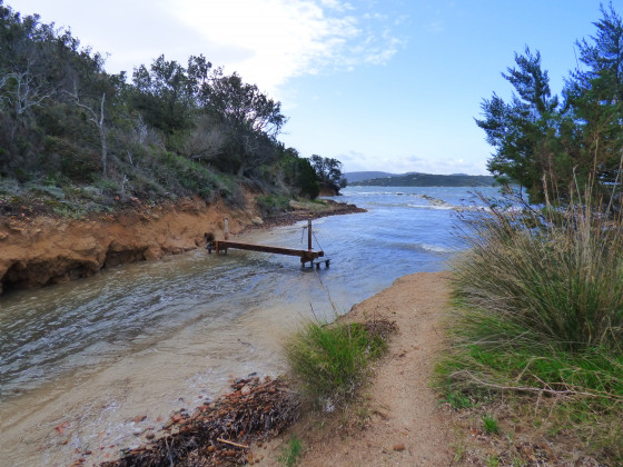 la passerelle inaccessible