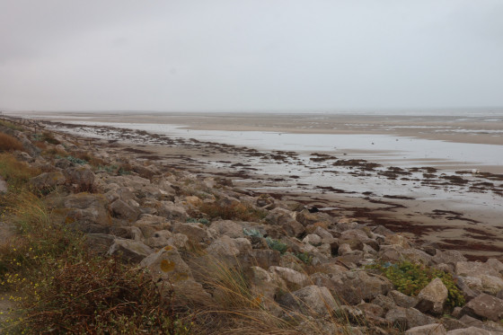 La plage à la sortie d\'Hardelot
