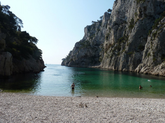 La plage d'En Vau