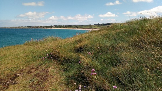 La plage de la Mondrée