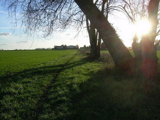La plaine de la ferme du Breuil