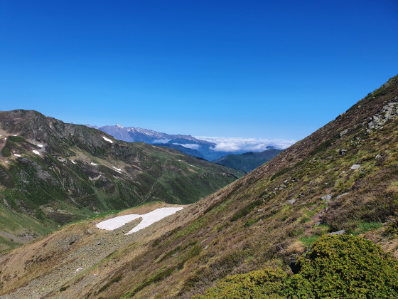 La plaine de Pau-Oloron vue du Col d\'Aas de Bielle