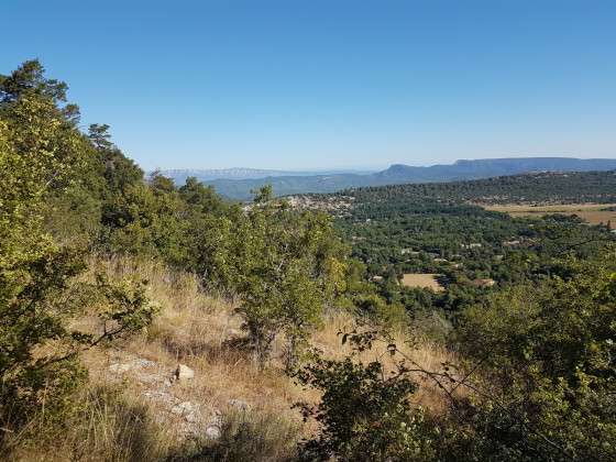 La plaine du Plan d'Aups