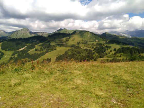 La pointe d'Angolon et la pointe de Nyon