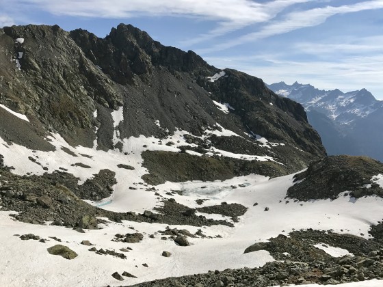 La Pointe de la Scia et les Trois Laux