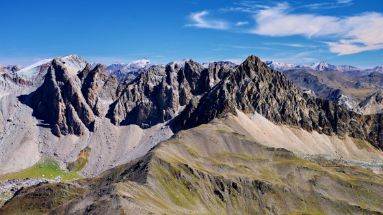 La Pointe des Cerces et le Pic de la Moulinière