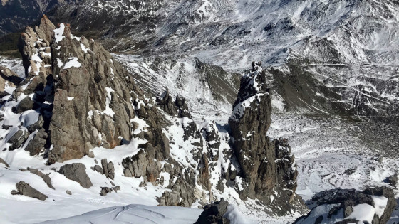 La Porte de Cristol en contrebas