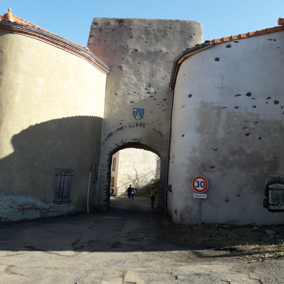 La porte du village de Vodable