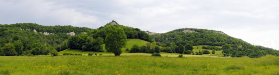 La recul&eacute;e Cussey-sur-Lison