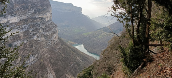 la retenue d'eau de Bournillon