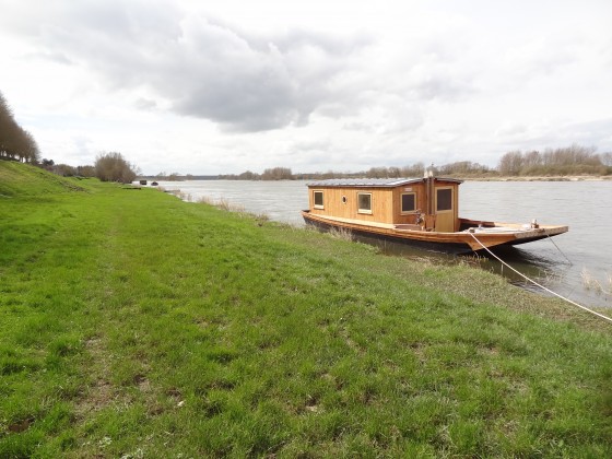 La rive de la Loire au départ de la randonnée