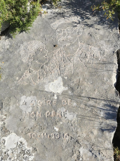 la  Rosace des Piches et les gravures du Pas du Loup