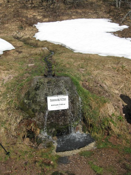 La source de la Thur La source de la Thur