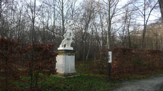 La statue de Diane