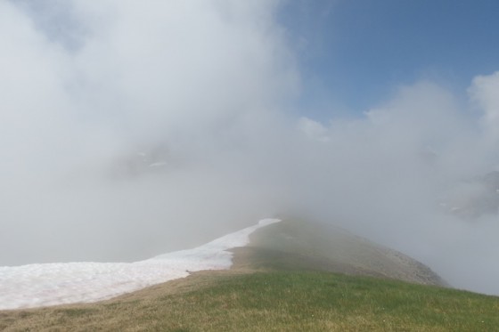 La suite de la cr&ecirc;te depuis le "Soum de Coste Oueill&egrave;re"