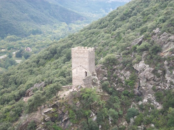 La tour carrée de Colombières