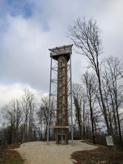 La tour des bois, panorama 360