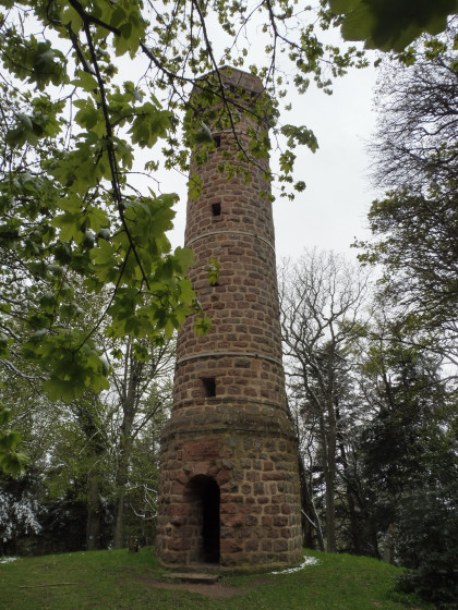 Der Heidenkopfturm (tour du Heidenkopf) - Merlins Garten