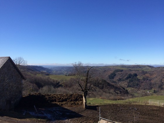 La Vallée de La Jordanne prise depuis Giraoul