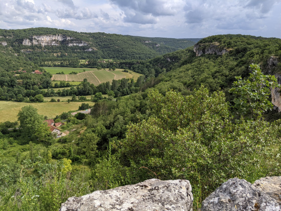 La vallée du Célé au départ de Marcilhac