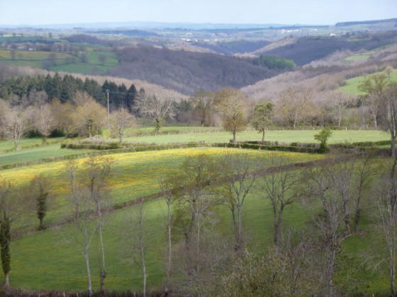 La vallée du Cher et de la Pampeluze