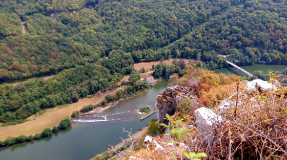 La vall&eacute;e du Doubs &agrave; Laissey