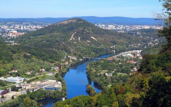 La vallée du Doubs