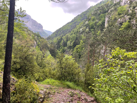 La vallée du Rio Aragón Subordán
