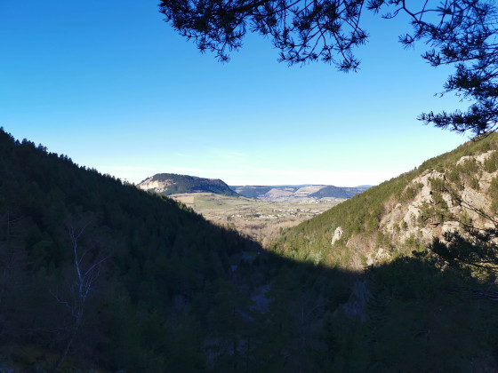 La vall&eacute;e du Valdonnez et le truc du Balduc
