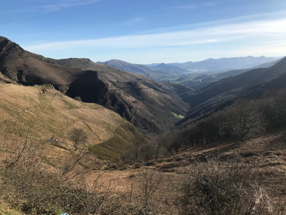 La vallée et Saint-Étienne-de-Baïgorry