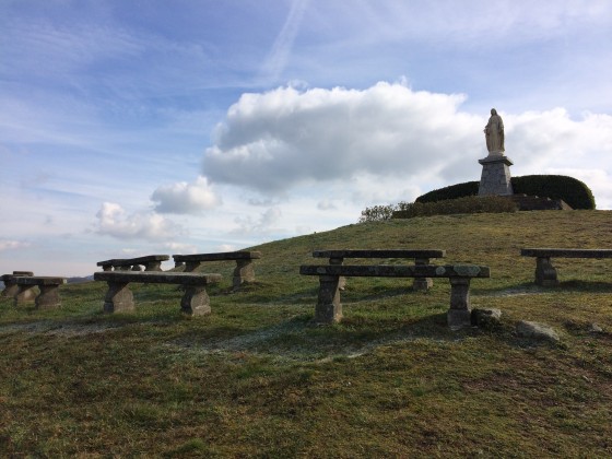 La Vierge à la sortie de St Héand