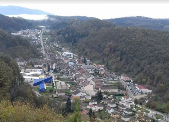 La ville de Moirans en Montagne