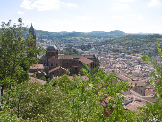 la ville du Puy et la cath&eacute;drale
