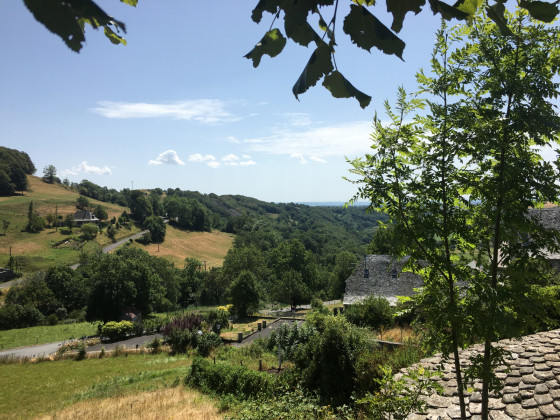 La vue depuis l\'église de Malbo