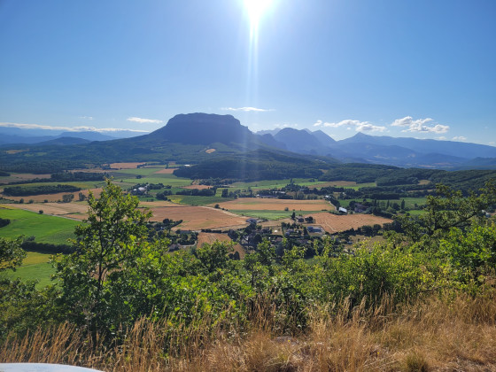 La vue depuis la table d'orientation