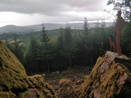 La vue du belvédère
