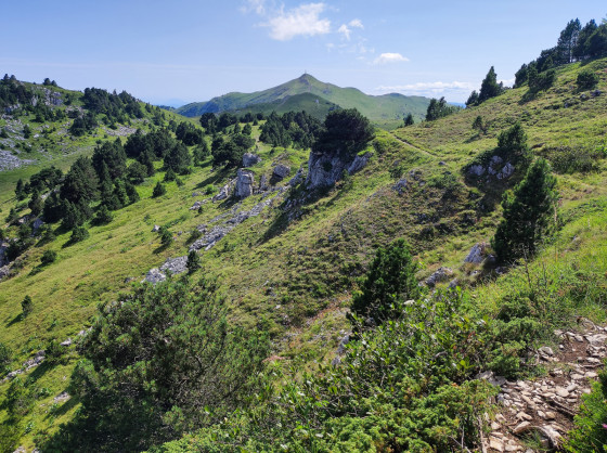 La vue sur le Reculet