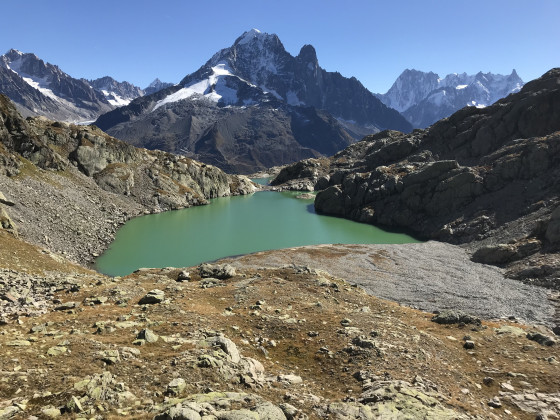 Lac Blanc vu d\'amont